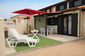 Belle villa de vacances climatisée, residence TAMARIS, wifi, 2 chambres 4 à 6 couchages, accès payant pour les piscines et animations , PORTIRAGNES PLAGE LRTAMA57